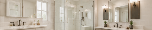 Bathroom renovation detail